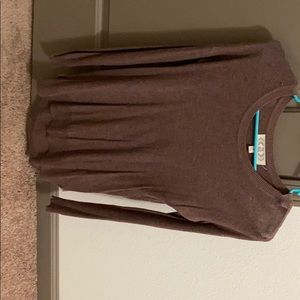 Knit long sleeve shirt/sweater